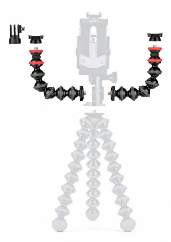 Joby Kit GorillaPod Arms can attach to GripTight PRO 2