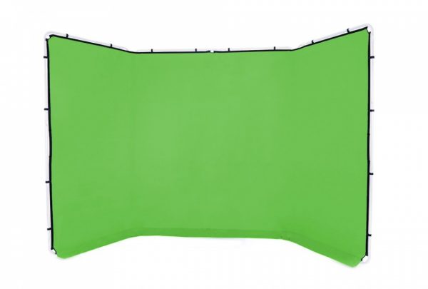 Manfrotto Lastolite BG Pano Cover 4m Chroma Green for Panoramic Frame Stretch Background incl clips