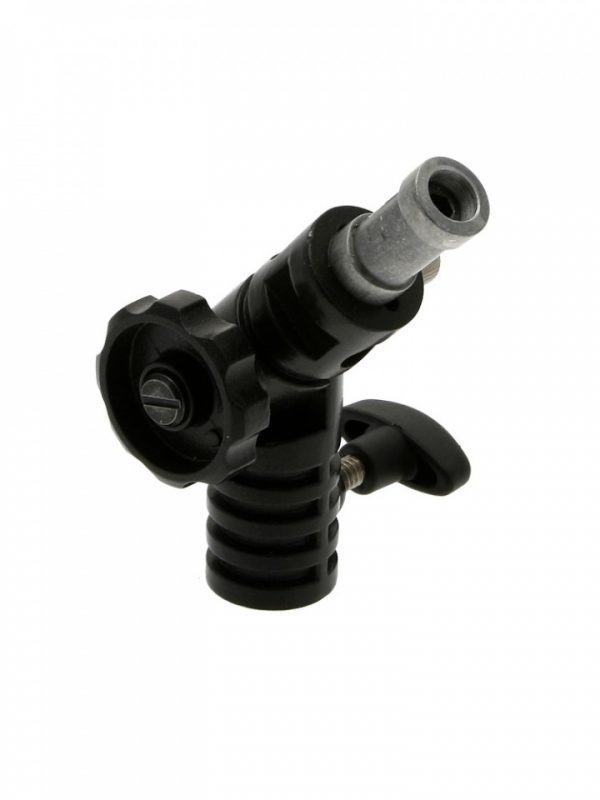 Manfrotto Lastolite Tilthead & Spigot 5/8 Receiver Ratchet Locking Knob Mount for Umbrella 8mm