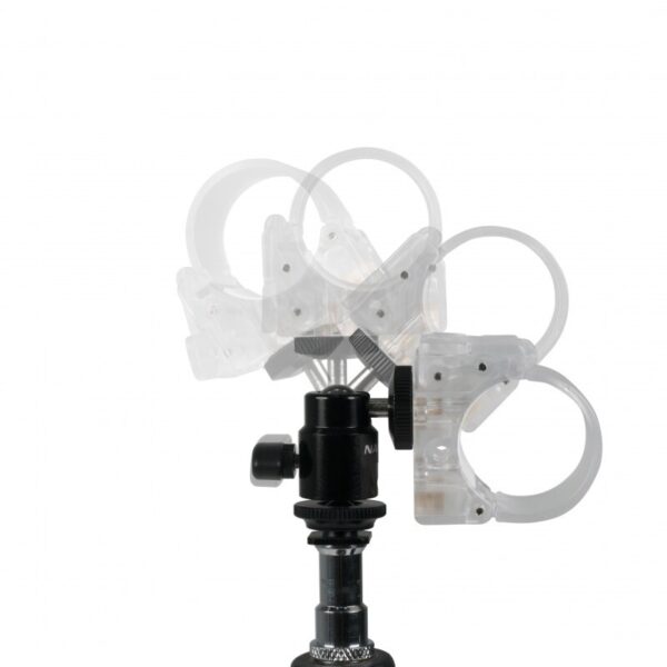 Nanlite T12 Tube Clip with mini ballhead - Image 2