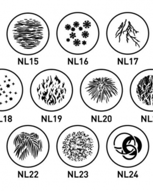 Nanlite NL15-24 Gobo Set of 10