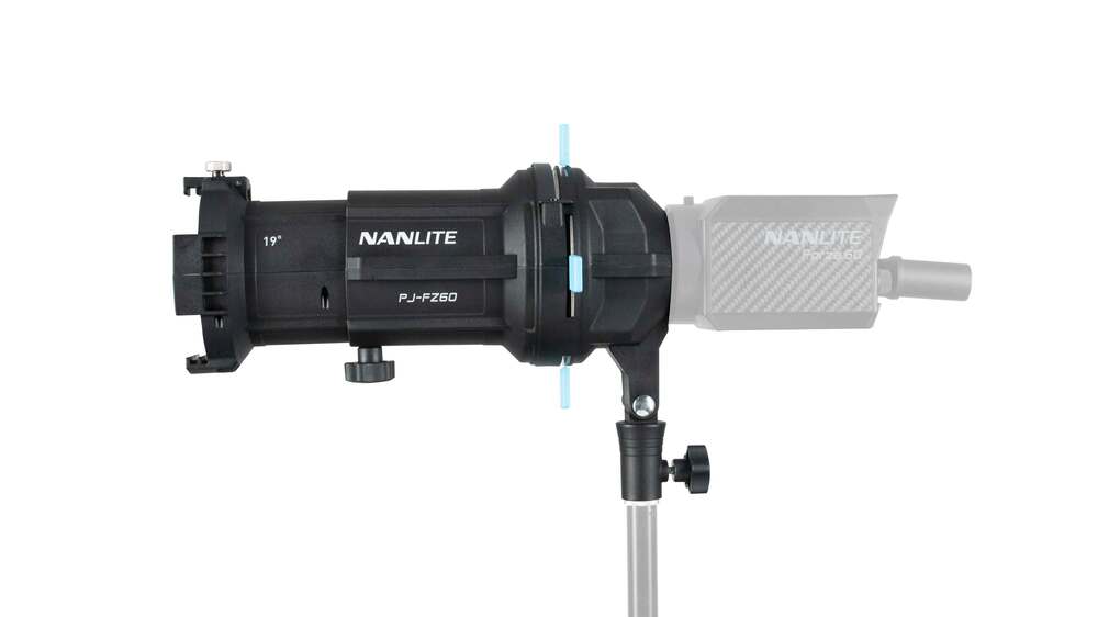 Nanlite Spotlight Projection Mount Set with 19deg Lens FM Mount