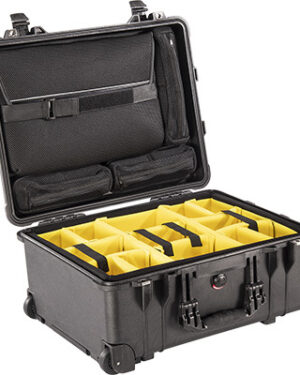 Pelican 1560 Studio Case With Dividers Black