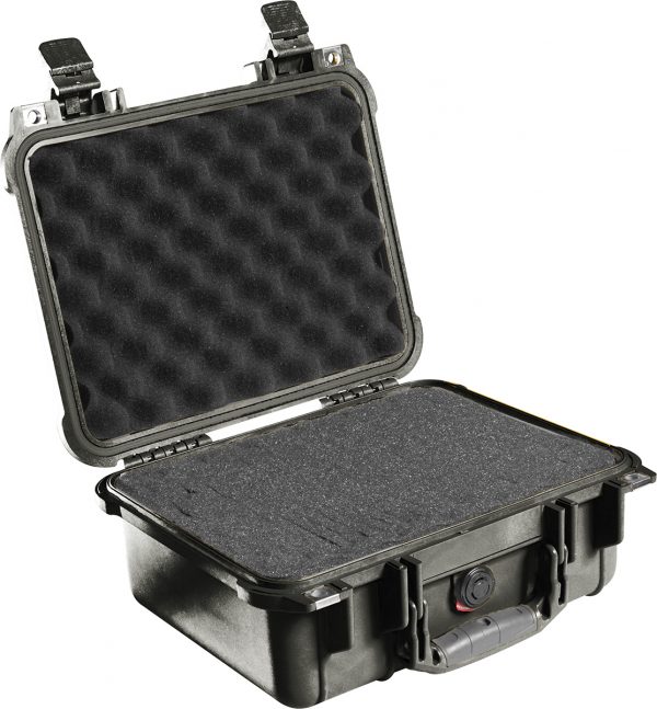 Pelican 1400 Case With Foam Black