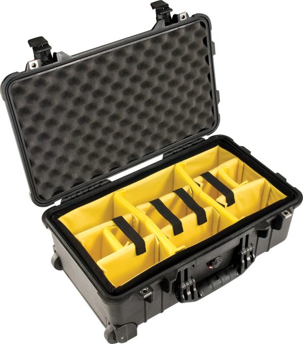 Pelican 1510 Case With Dividers Black