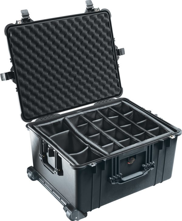 Pelican 1620 Case With Dividers Black