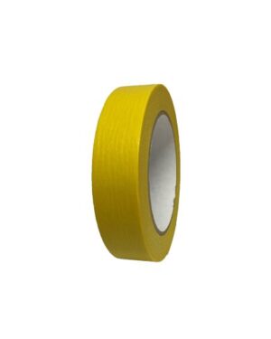 Tenacious K220 Paper Tape Crepe Masking Yellow 24mm x 55m