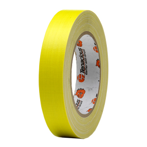 Tenacious FL166 Cloth Tape Fluoro Yellow 24mm x 25m (511 equivalent)