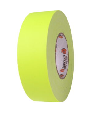 Tenacious FL166 Cloth Tape Fluoro Yellow 48mm x 50m (511 equivalent)