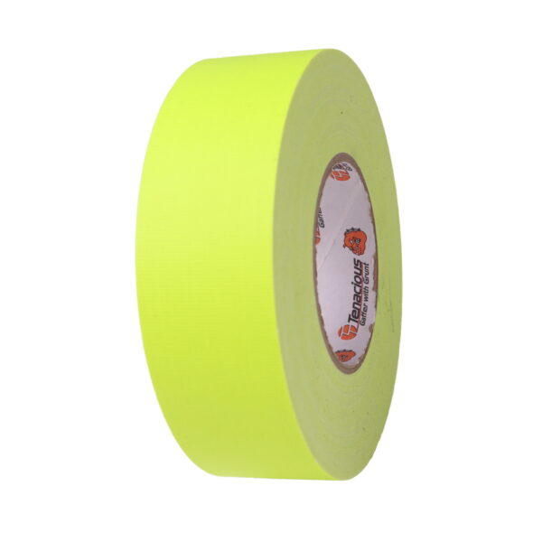 Tenacious FL166 Cloth Tape Fluoro Yellow 48mm x 50m (511 equivalent)