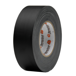 Tenacious K909 Cloth Tape Gaffer Matt Black 48mm x 40m (510 equivalent)