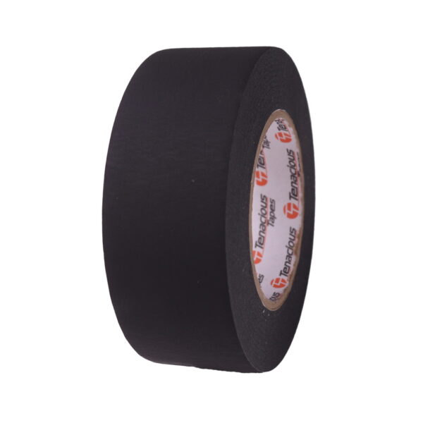 Tenacious P743BL Paper Tape Photographic Masking Matt Black 48mm x 55m
