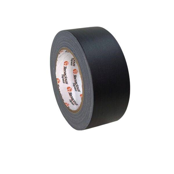Tenacious K160 Cloth Tape Camera Matt Black 48mm x 25m (352 equivalent)