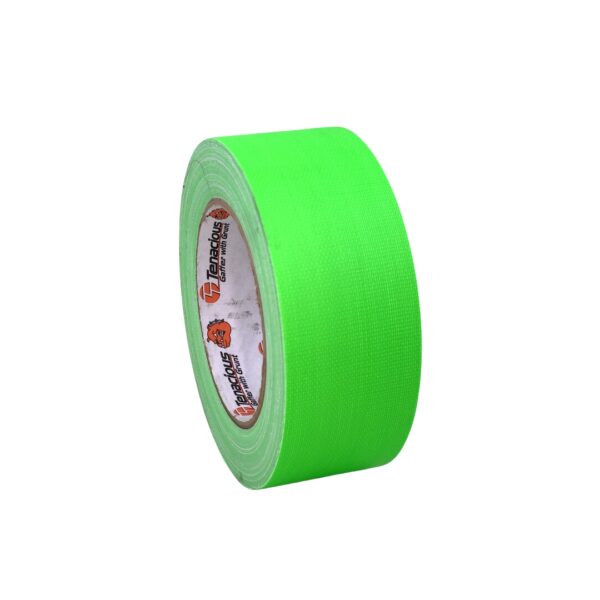 Tenacious FL166 Cloth Tape Fluoro Green 48mm x 25m (511 equivalent)