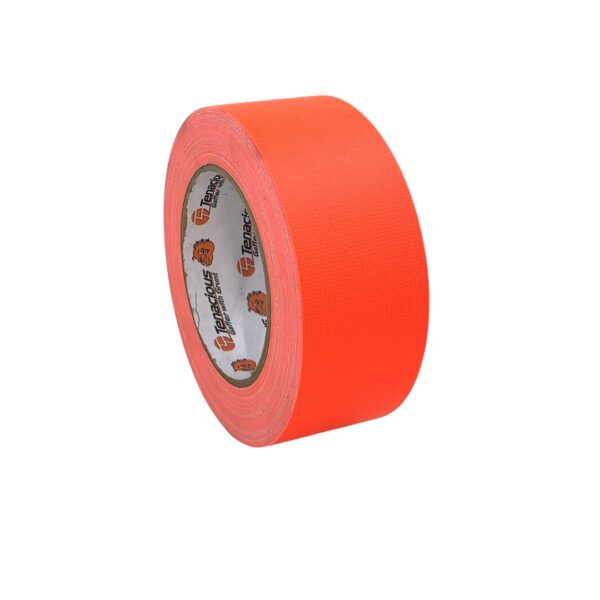 Tenacious FL166 Cloth Tape Fluoro Orange 48mm x 25m (511 equivalent)