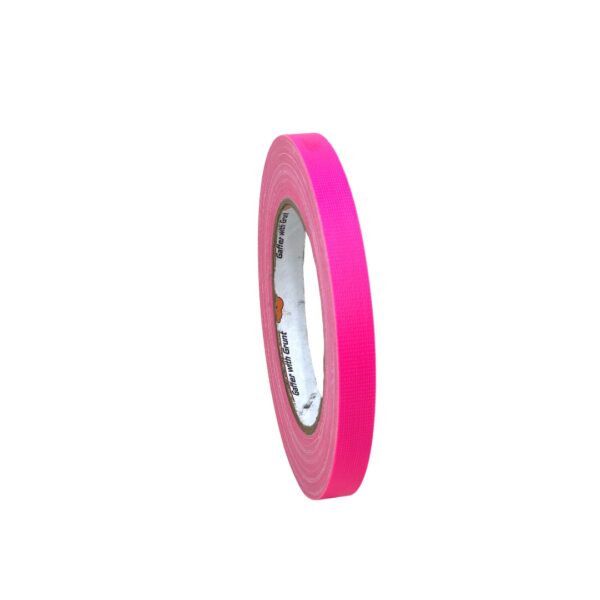 Tenacious FL166 Cloth Tape Fluoro Pink 12mm x 25m (511 equivalent)