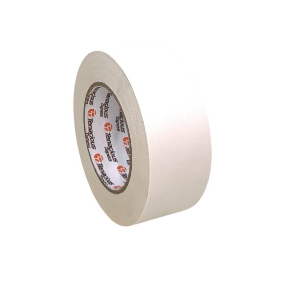 Tenacious K160 Cloth Tape Camera Matt White 48mm x 25m (352 equivalent)