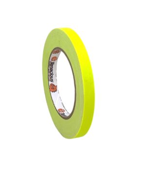 Tenacious FL166 Cloth Tape Fluoro Yellow 12mm x 25m (511 equivalent)