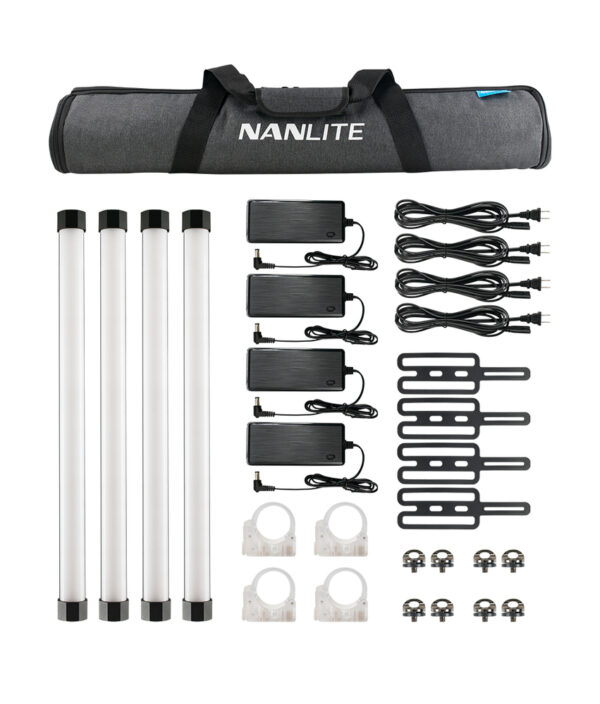 Nanlite PavoTube II 15X 2ft RGBWW LED tube 4 Kit