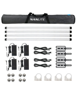 Nanlite PavoTube II 30X 4ft RGBWW LED tube 4 Kit