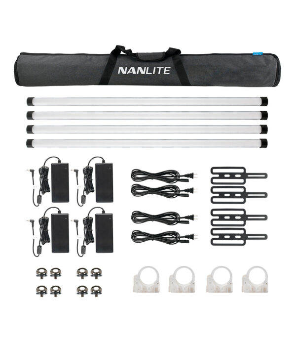 Nanlite PavoTube II 30X 4ft RGBWW LED tube 4 Kit