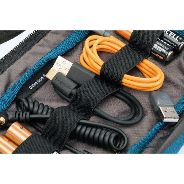 Tenba Tools Cable Pouch Duo 4 Double Sided Black - Image 8
