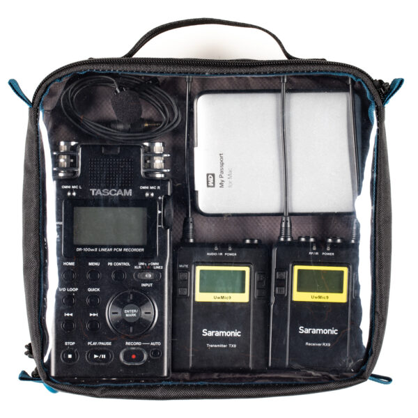 Tenba Tools Cable Pouch Duo 8 Double Sided Black - Image 3