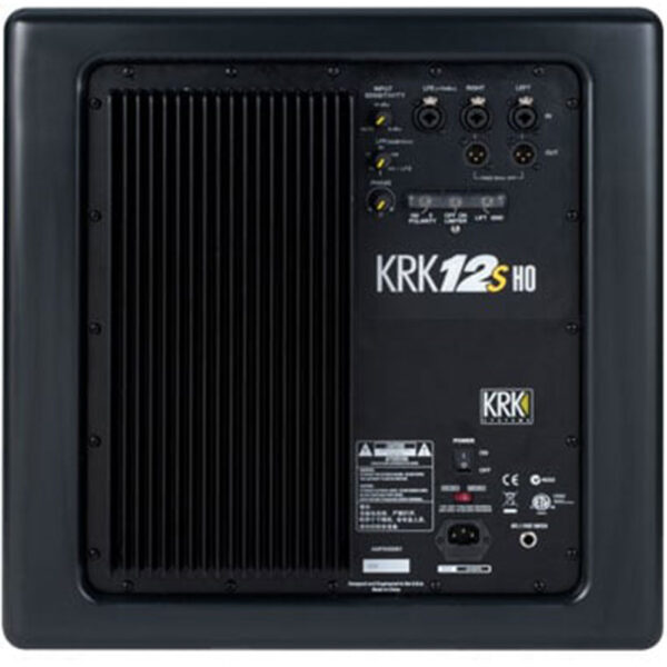 KRK 12S-HO Studio Monitor Subwoofer 12 Inch - Image 4