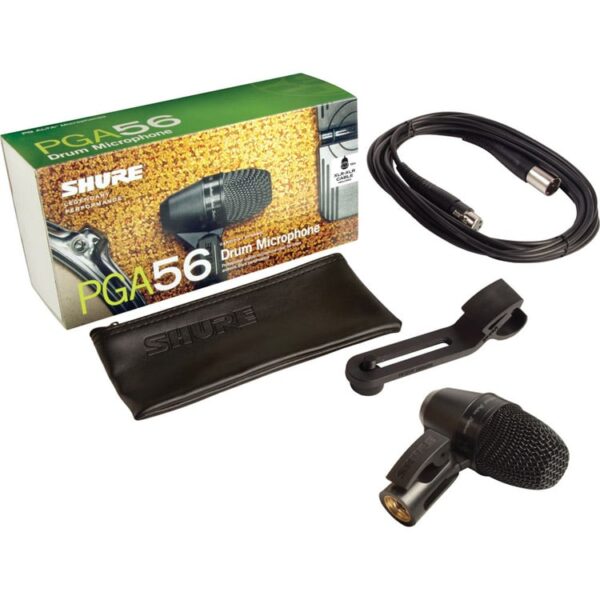 Shure PGA56 XLR Dynamic Drum Microphone - Image 4