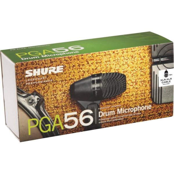 Shure PGA56 XLR Dynamic Drum Microphone - Image 6