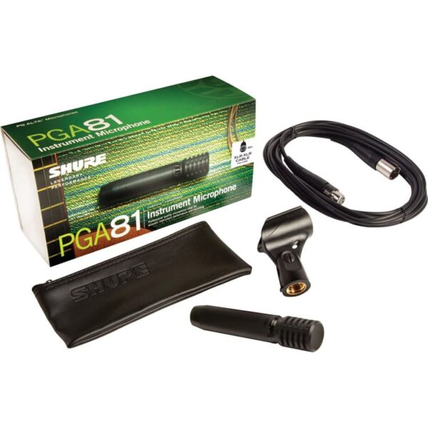 Shure PGA81 XLR Instrument Condenser Microphone - Image 3
