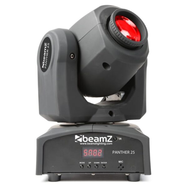 Beamz Panther 25 LED Moving Head Spot - Image 2