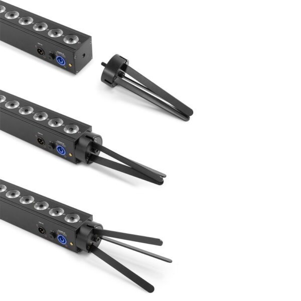Beamz BBB243 LED Bar 24 x 3W RGB Battery DMX IRC - Image 4