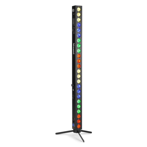 Beamz BBB243 LED Bar 24 x 3W RGB Battery DMX IRC - Image 7