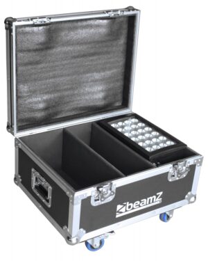 Beamz Star Color Case 360W Wash Light Flightcase