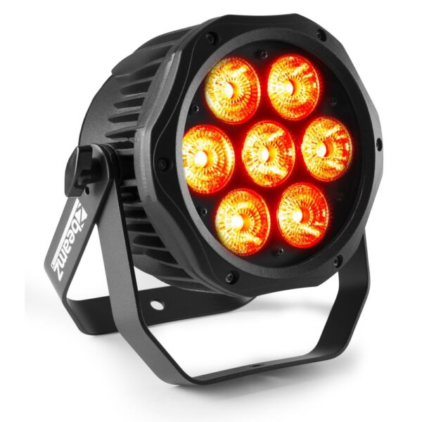 Beamz BWA410 7x10W RGBW LED Parcan IP65