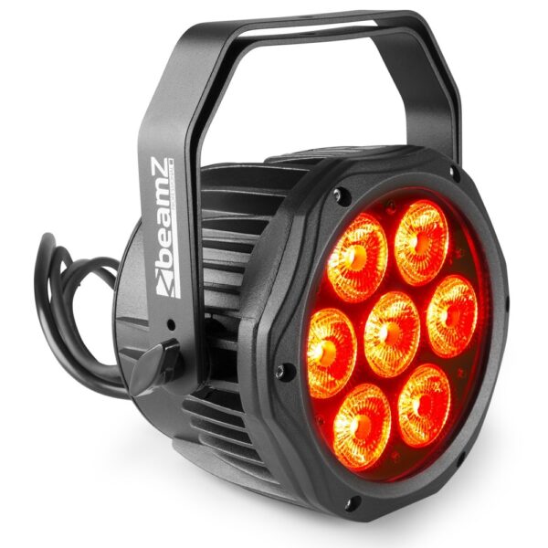 Beamz BWA410 7x10W RGBW LED Parcan IP65 - Image 2