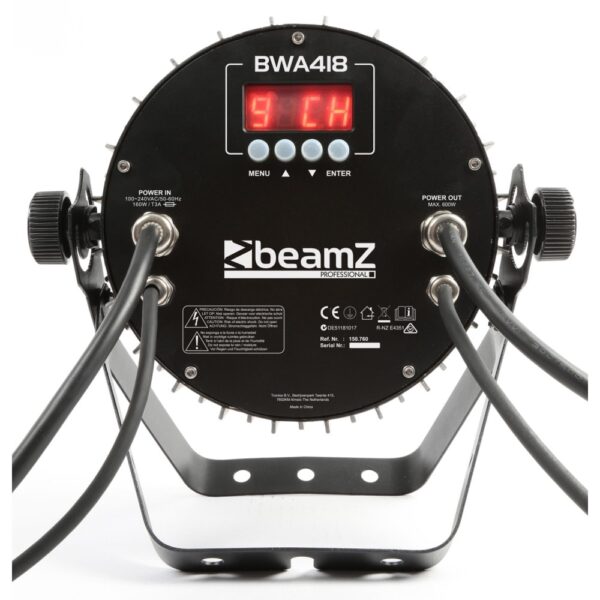 Beamz BWA418 Beamz BWA418 IP65 18x12W RGBW - Image 3