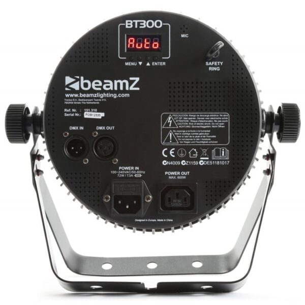 Beamz BT300 Slimline Hex LED Par Can - Image 3