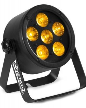 Beamz BAC302 6x12W RGBWA UV DMX