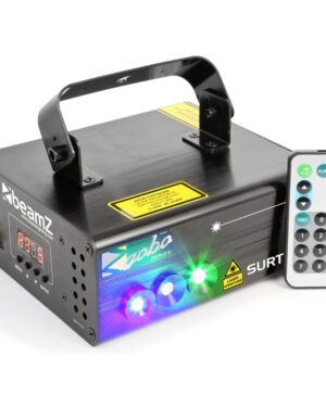 Beamz SURTUR-II Laser Light With Wash Dual Red and Green Multipoint