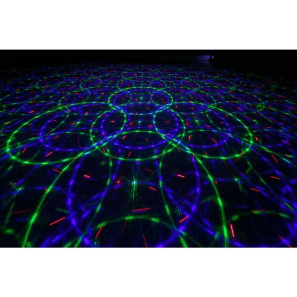 Beamz Bianca Double Laser 330mW RGB Gobo IRC - Image 3