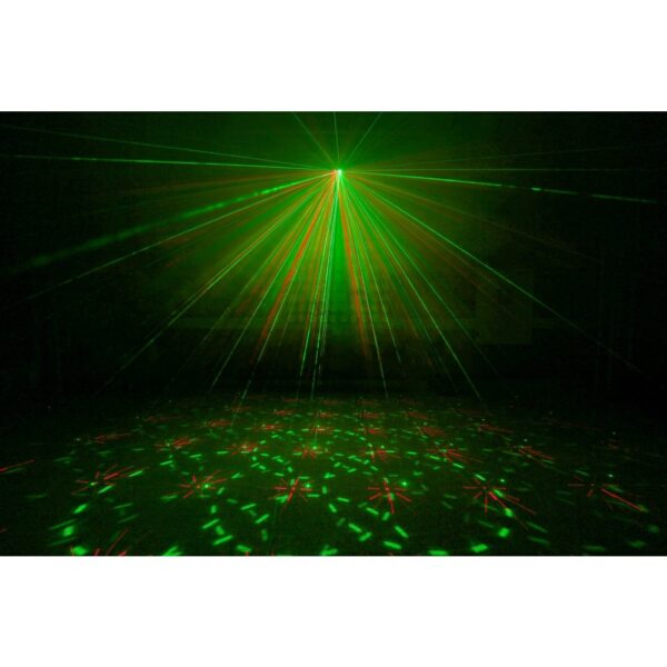 Beamz Bianca Double Laser 330mW RGB Gobo IRC - Image 5