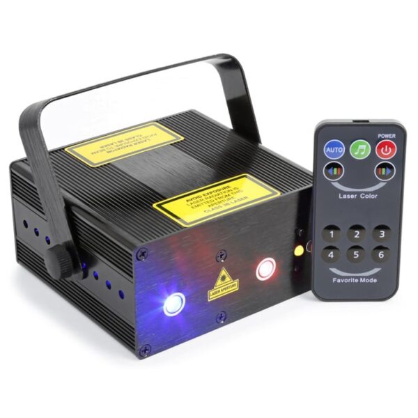 Beamz Bianca Double Laser 330mW RGB Gobo IRC
