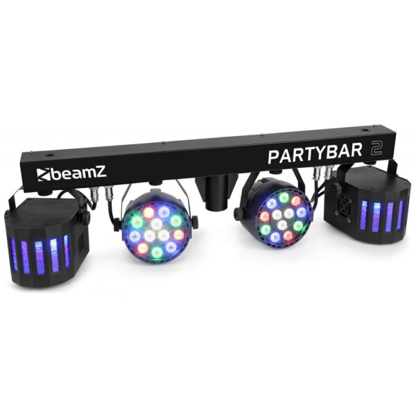 Beamz PartyBar 2 All-In-One LED DJ Lighting System - Image 2