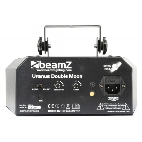 Beamz Uranus LED DJ Effect Light with Strobe - Image 4