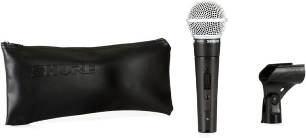 Shure SM58S Dynamic Vocal Microphone Cardioid with Switch - Image 5