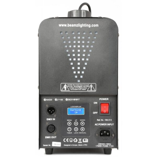 Beamz H2000 Faze Machine with Timer and DMX 1700W - Image 3