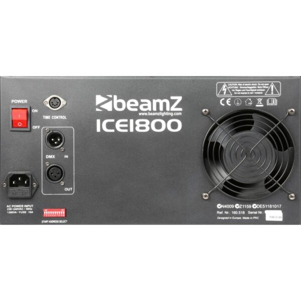 Beamz ICE1800 Low Lying Smoke Machine 1800W - Image 3