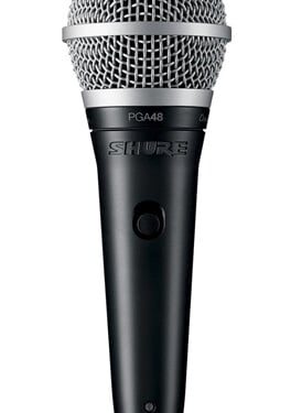 Shure Microphone PGA48 XLR Dynamic Mic